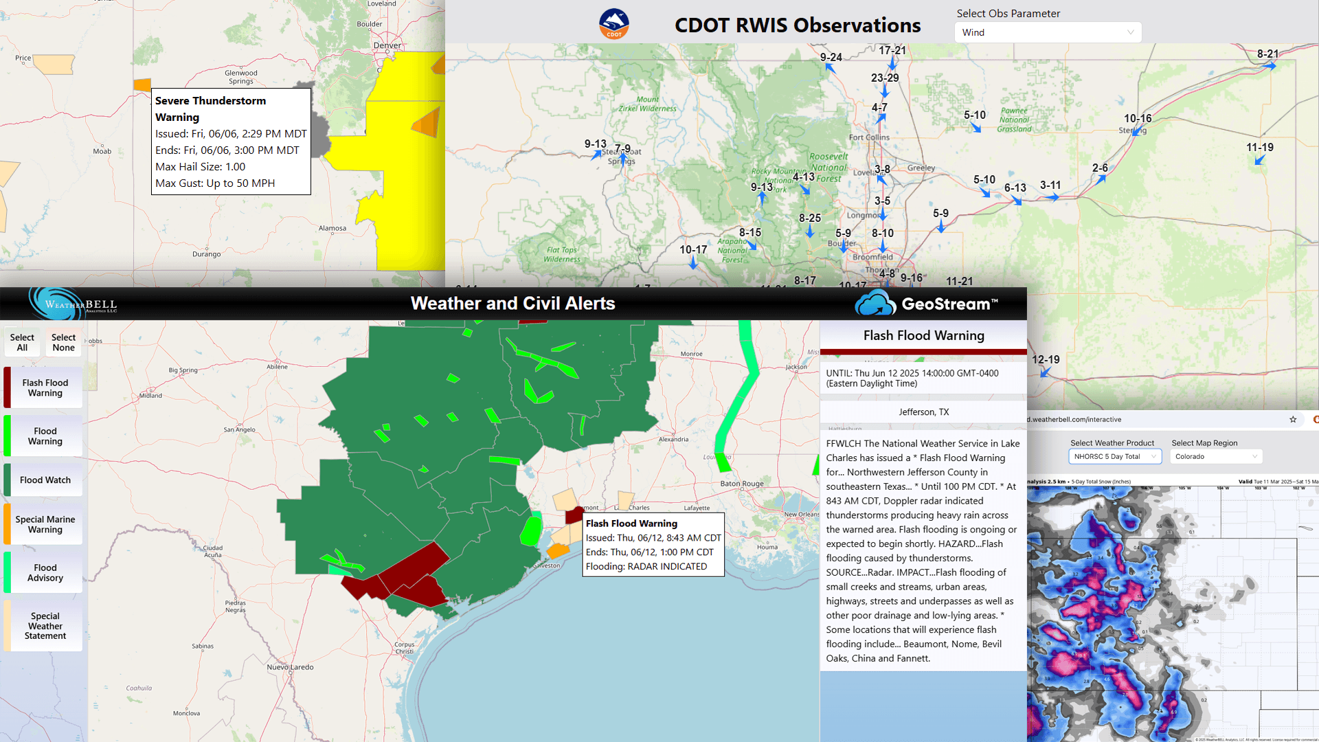 Third Party Data Map Mosaic